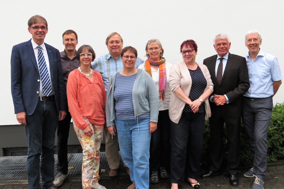 Wiedergewählter Vorstand zur Mitgliederversammlung 2017